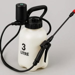 3 Liter Garden Spray Bottle with Battery Powered Sprayer for Convenience